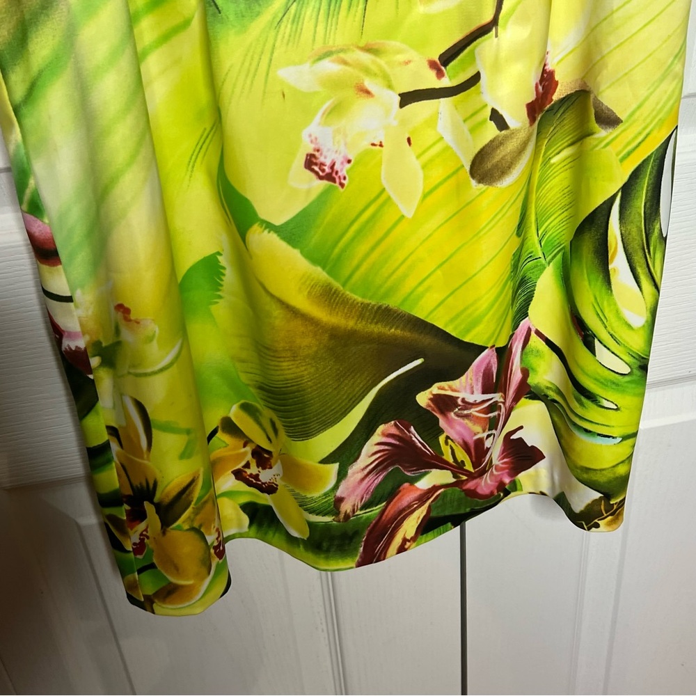 JOSEPH RIBKOFF Floral Shift Dress bright colours knee length size 8 - Picture 4 of 12